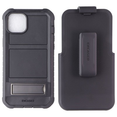 Encased Rebel Series Case & Holster for Samsung Galaxy S20 Ultra - Black