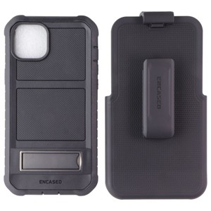 ENCASED Falcon Case and Holster for Apple iPhone 14 Plus - Black - 1 of 1