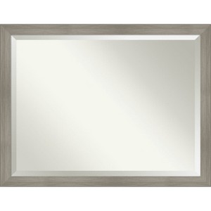 Amanti Art Grand Narrow Beveled Framed Bathroom Vanity Wall Mirror - 1 of 4