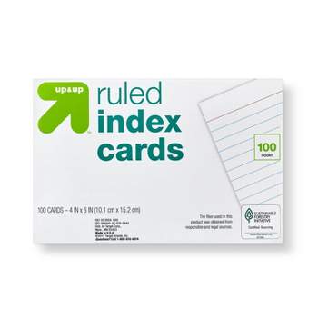 Mehaving Blank Index Cards 3x5” Dry Erase Flash Cards, 24 Packs Water