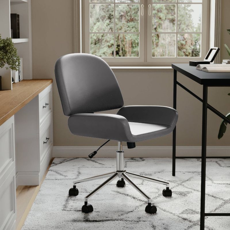 Upholstered Office Chair - Martha Stewart, 3 of 15