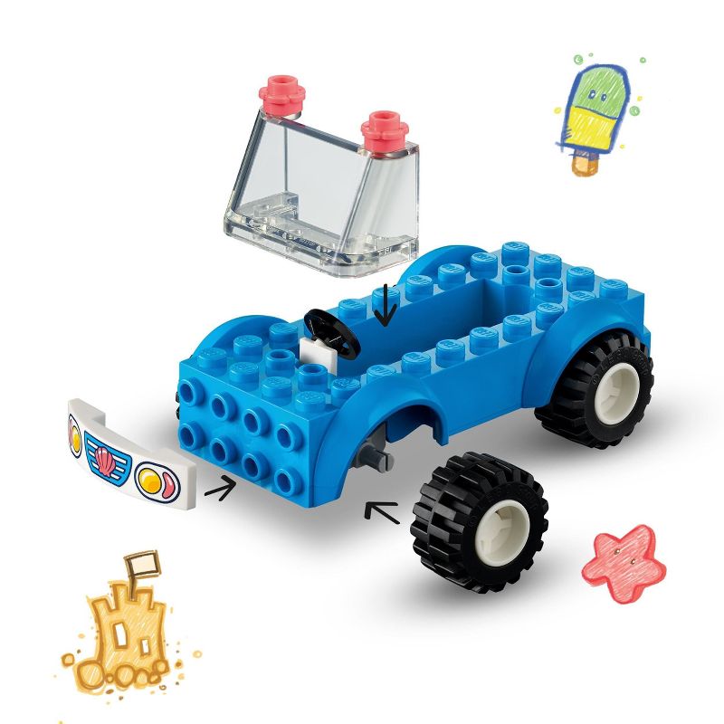 LEGO Friends Beach Buggy Fun Car Building Toy 41725, 6 of 9