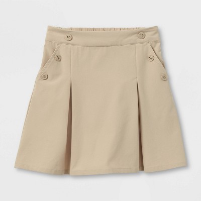 Khaki hotsell skirt academy