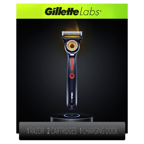 Gillette Labs Razor Setup W/ 2 extra store boxes, cartridges