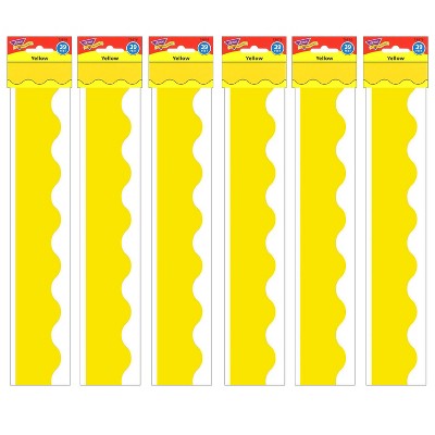 TREND Yellow Terrific Trimmers®, 39 Feet Per Pack, 6 Packs