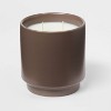 14oz Matte Ceramic Candle Vetiver & Cedarwood Brown - Project 62™ - image 3 of 4