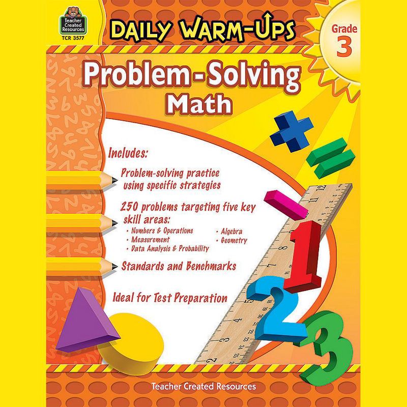 Daily Warm Ups: Word Problems - Book - Grade 3, 1 of 2