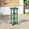 WestinTrends Malibu 42" All Weather HDPE Outdoor Patio Bar Height Bistro Table - Round - 2 of 4