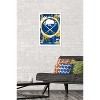 Trends International NHL Buffalo Sabres - Maximalist Logo 23 Framed Wall Poster Prints - 2 of 4