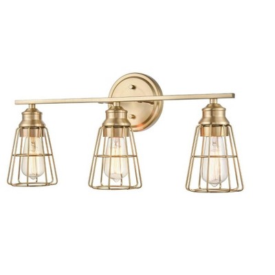 Millennium Lighting 3 - Light Vanity in  Modern Gold