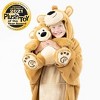 Plushible Snugible Pawley Oversized Hooded Costume/Blanket Hoodie - 2 of 4