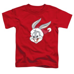 Toddler Boys' Looney Tunes Bugs Bunny Santa Hat T-Shirt - 1 of 4