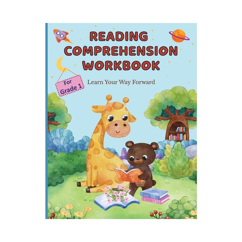 Reading Comprehension Workbook For Grade 1 - by  Kprezz Independent Publication (Paperback), 1 of 2