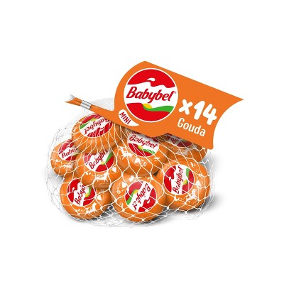 Mini Babybel Gouda Semisoft Cheeses - 14ct