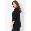 Catherines Women's Plus Size Ultra-Soft Square-Neck Tee - 4 of 4