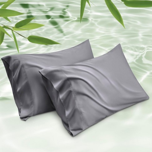 Cooling Rayon from Bamboo Pillow Cases Set - Bedsure - image 1 of 4