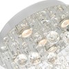 CWI Lighting Rain Drop 5 Light Flush Mount With Chrome Finish - 4 of 4