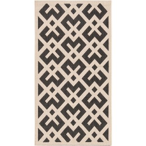 Courtyard CY6915 UV & Stain Resistant Non-Shedding Power Loomed Indoor/Outdoor Rugs - Safavieh - 1 of 4