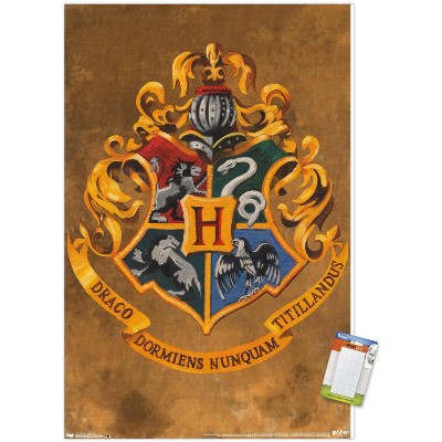 Harry Potter - Movie Poster / Print (Hogwarts School Crest) (24 X 36)