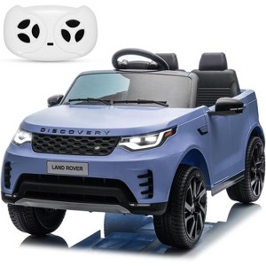 12V Kids Electric Ride On Car, 2 Motors, 3 Speed Settings, Parent Remote Control, Safety Belt, LED Lights & Music - 1 of 4