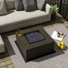WestinTrends Fire Pit Fire Glass Tempered Glass Rocks for Fireplace Accessories - 2 of 3