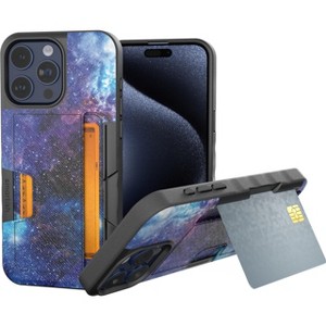 Smartish iPhone 15 Wallet Case - Wallet Slayer Vol 2 Credit Card Kickstand Holder - 1 of 4