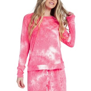 Hello Mello Women’s Tie Dye Lounge Top - 1 of 4