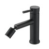 DOMETOUR Matte Black Bathroom Faucet for 2 Mode Faucet for Bathroom Sink with 360° Rotating Aerator - 4 of 4