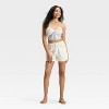 Women's Embroidered Halter Top - Universal Thread™ Blue - 3 of 3