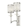 Livex Lighting Grammercy 2 - Light Wall Light in  Brushed Nickel - 2 of 4