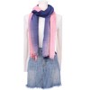 INSPIRE CHIC Women's Gradient Color Ombre Cotton Linen Soft Hijab Head Scarves 1Pc - 2 of 4