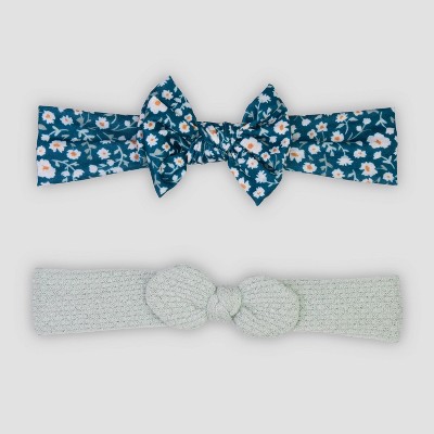 Baby Girls' 2pk Bows Headwrap Set - Just One You® made by carter's