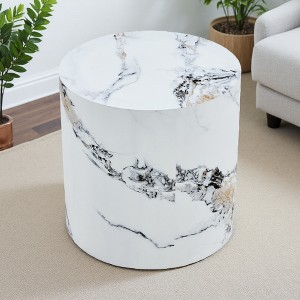 Cylindrical Versatile Coffee/Dining Table - 1 of 4