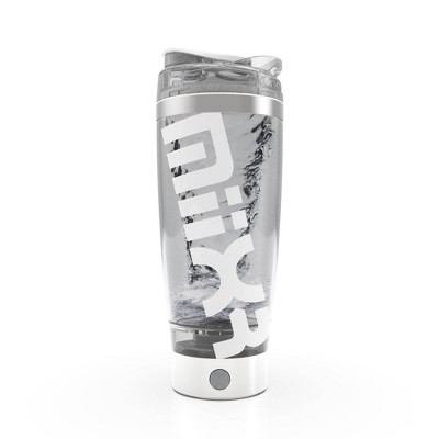Promixx MiiXR Pro Stainless Steel Rechargeable Electric Shaker Bottle - White - 20oz