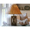 Vynxaria Lampshades: Brown Empire Slant Shade 5"x14"x7.5" with Washer Fitter - 4 of 4
