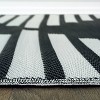 World Rug Gallery Bohemian Stripe Diamond Reversible Recycled Plastic Outdoor Rugs - 3 of 4