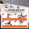 VEVOR Stainless Steel Salad Spinner, 4.75Qt, One-handed Easy Press Large Vegetable Dryer Washer, Lettuce Cleaner and Dryer - 4 of 4