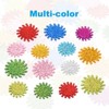 Unique Bargains Sunflower Self-Adhesive Glitters Home Decor Card DIY Foam Stickers - 3 of 4