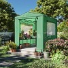 Home-Complete 8ft x 6ft Pop Up Greenhouse, Green - 2 of 4