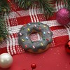Gloria Duchin Chocolate Frosted Clay Donut Tree Ornament - 2 of 3