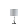 17.75" Kayli Crystal Cut Orb Metal Table Lamp Chrome - Ore International - 2 of 4