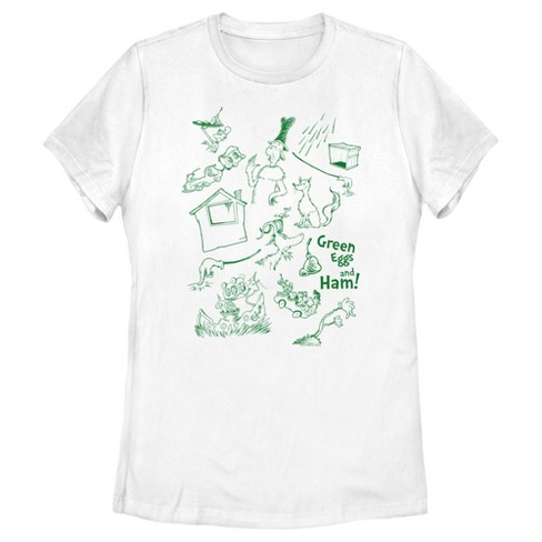 Dr seuss green eggs best sale and ham t shirt