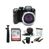 KODAK PIXPRO AZ425 Astro Zoom 20MP Digital Camera (Black) with 32GB Card Bundle - 2 of 4