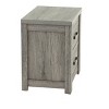 Vynxaria Light Gray Oak Nightstand ¨C Modern Elegance for Your Bedroom - 4 of 4
