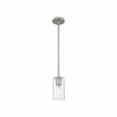 Crown Point - 1 Light Pendant In Industrial Style-8.38 Inches Tall and 3.88 Inches Wide