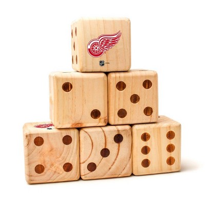 NHL Detroit Red Wings Yard Dice