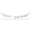 Storied Home Decorative Felt "Happy Birthday" Banner, Natural - 3 of 4