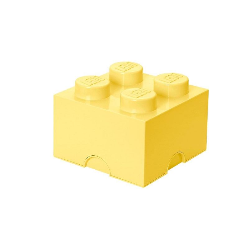 Room Copenhagen LEGO Storage Brick 4, Cool Yellow, 1 of 2
