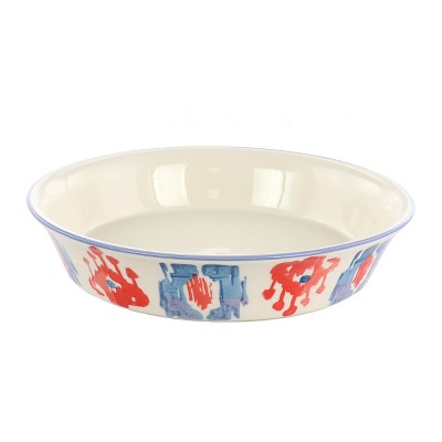 Spice By Tia Mowry Sweet Basil 1.5 Quart Round Stoneware Pie Dish
