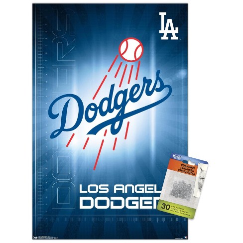 MLB Los Angeles Dodgers - Drip Helmet 20 Wall Poster, 14.725 x